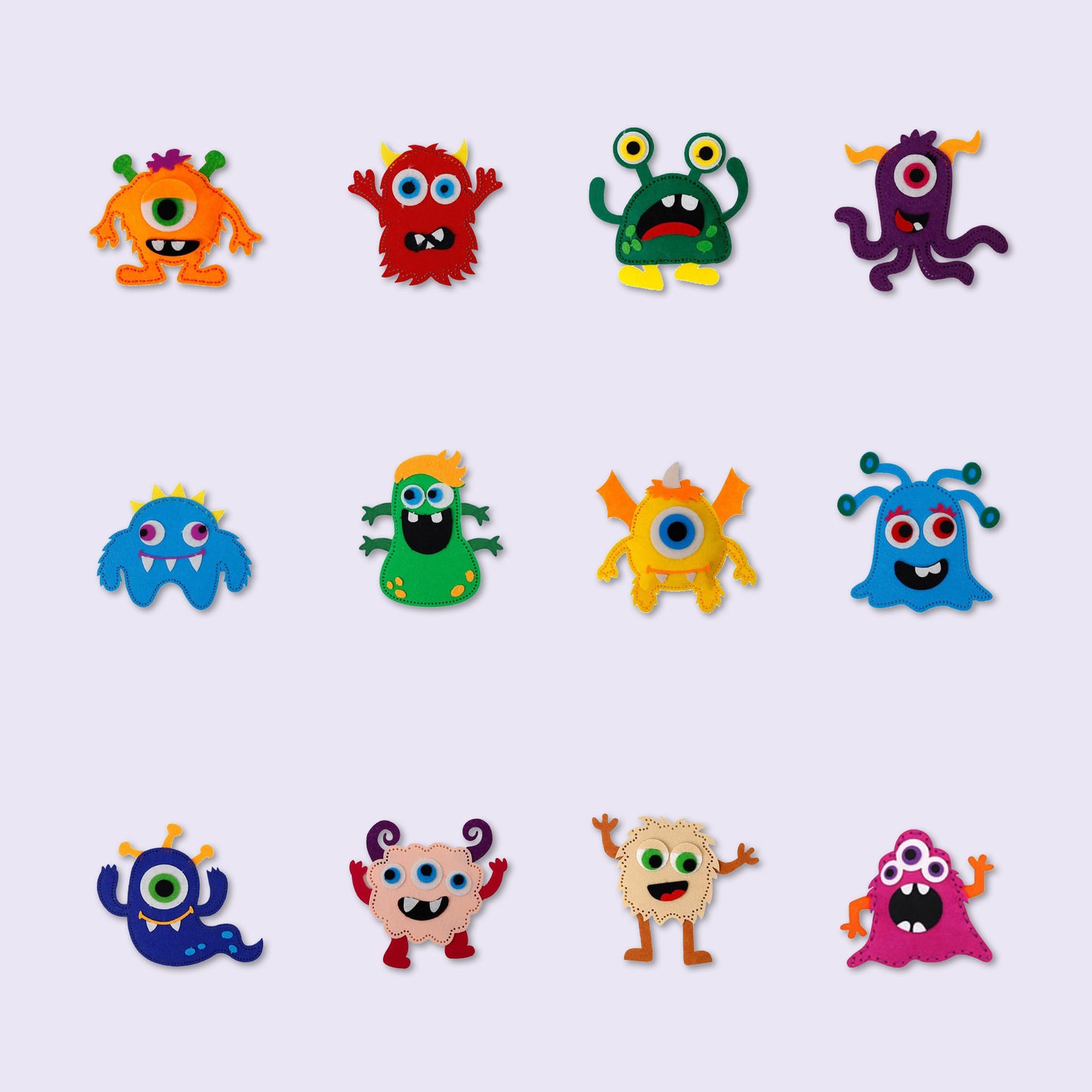 DIY-Naehset: Monster-Spass (12 teilig)