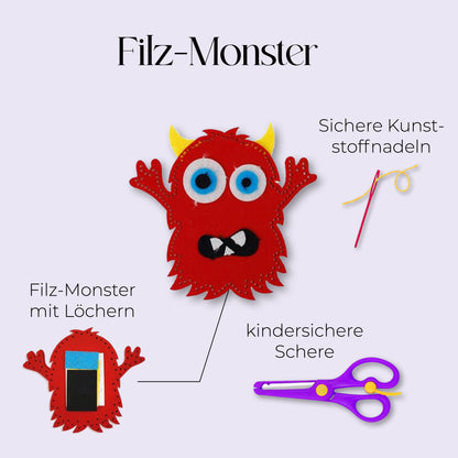DIY-Naehset: Monster-Spass Details
